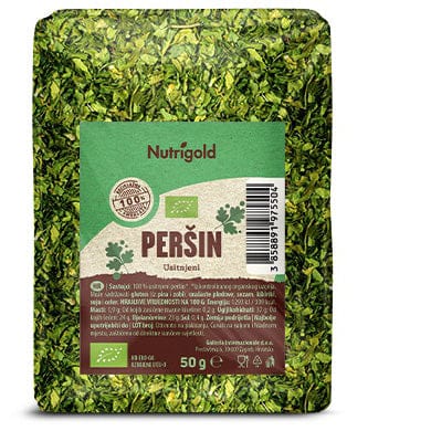 BIO Peršin Usitnjeni 50g Nutrigold - Alternativa Webshop