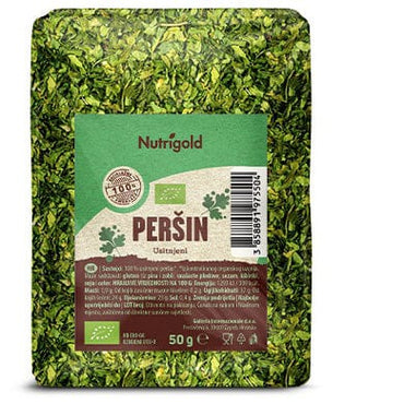 BIO Peršin Usitnjeni 50g Nutrigold - Alternativa Webshop
