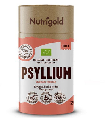 Bio Psyllium u prahu Nutrigold 250g - Alternativa Webshop