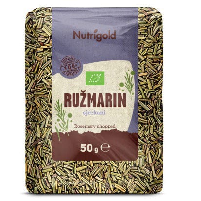 BIO Ružmarin Sjeckani 50g Nutrigold - Alternativa Webshop