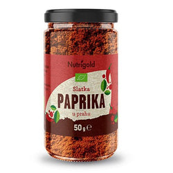 BIO slatka paprika u prahu staklenka 50g Nutrigold - Alternativa Webshop