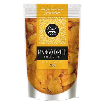 BIO Sušeni mango Soul Food 200g - Alternativa Webshop
