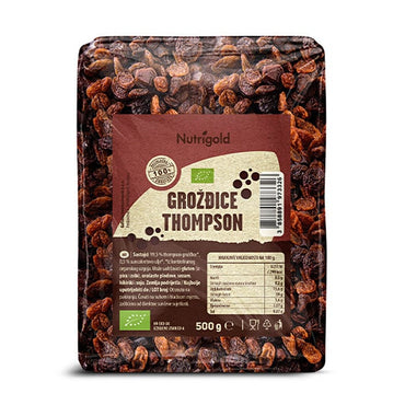 BIO Thompson Grožđice Nutrigold 500g - Alternativa Webshop