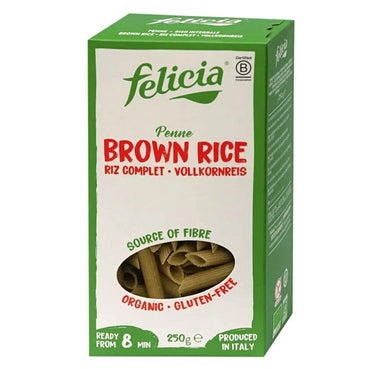 BIO Tjestenina od riže integralna bez glutena Penne Felica 250g - Alternativa Webshop