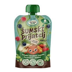 BIO Voćna kaša šumski prijatelj  Nutrigold 100g - Alternativa Webshop