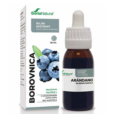 Borovnica bezalkoholni ekstrakt Soria Natural 50ml - Alternativa Webshop