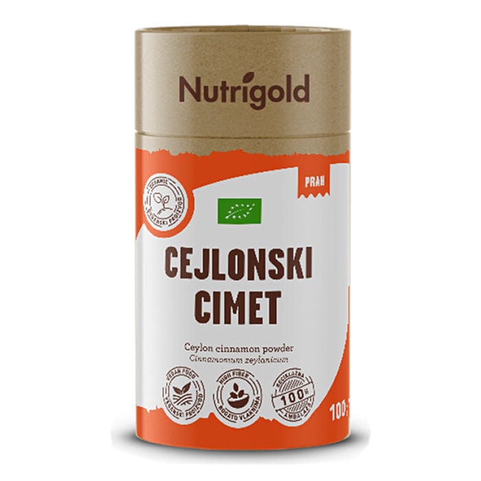 Cejlonski cimet u prahu Nutrigold 100g - Alternativa Webshop