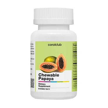 Chewable Papaya Coral Club 90 kapsula - Alternativa Webshop