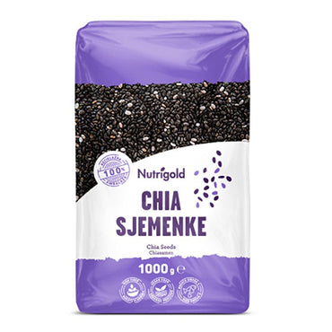 Chia sjemenke 1kg Nutrigold - Alternativa Webshop