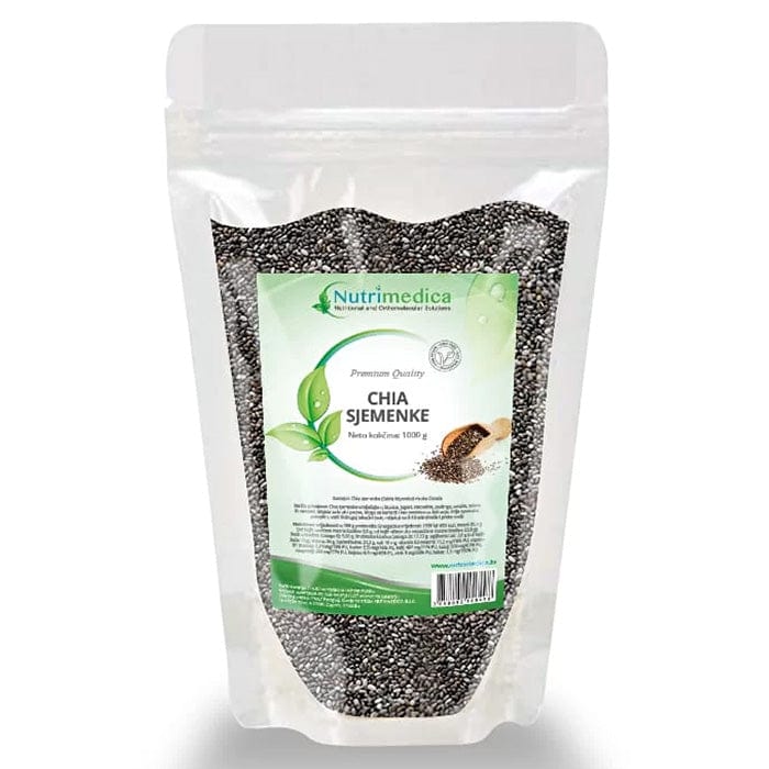 Chia sjemenke Nutrimedica 1kg - Alternativa Webshop