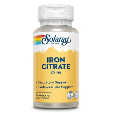 CItrate Iron Solaray 60 kapsula - Alternativa Webshop