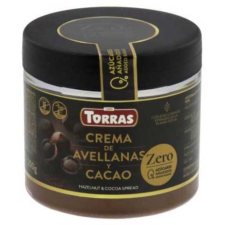 Čokoladni namaz s lješnjakom i stevijom Torras 200g - Alternativa Webshop