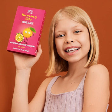 Coral Yummy Vits za djecu naranča 30 žele - Alternativa Webshop