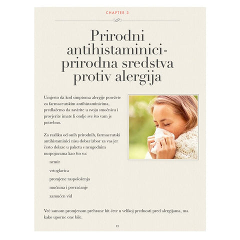 E-knjiga "Prirodno liječenje alergija" - Alternativa Webshop