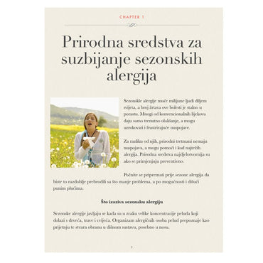 E-knjiga "Prirodno liječenje alergija" - Alternativa Webshop