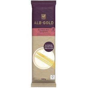 EKO tjestenina od kukuruza i riže bez glutena spagetti ALB-GOLD 500g - Alternativa Webshop