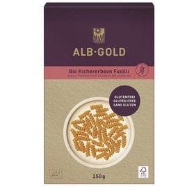 EKO tjestenina od slanutka bez glutena fusilli ALB-GOLD 250g - Alternativa Webshop