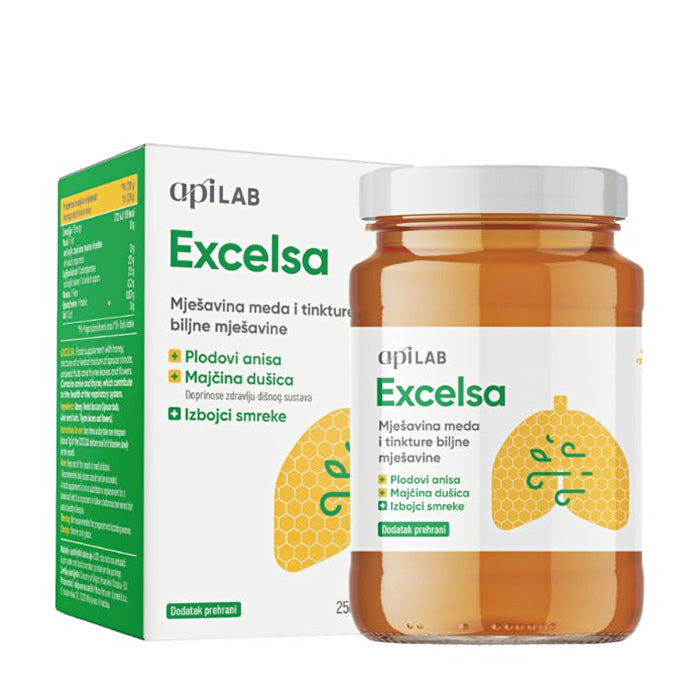 Excelsa – za dišne organe Apilab 250g