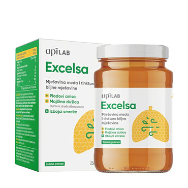 Excelsa – za dišne organe Apilab 250g