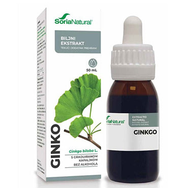 Ginko bezalkoholni ekstrakt Soria Natural 50ml - Alternativa Webshop