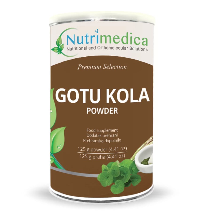Gotu Kola prah Nutrimedica 125g - Alternativa Webshop