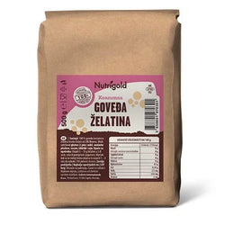 Goveđa konzumna želatina Nutrigold 500 g - Alternativa Webshop