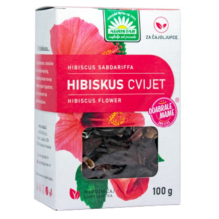 Hibiskus cvijet Agristar 100g - Alternativa Webshop