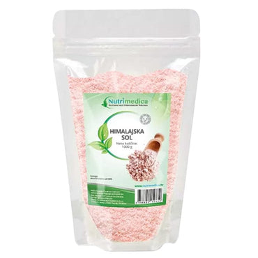 Himalajska sol jodirana Nutrimedica 1kg - Alternativa Webshop