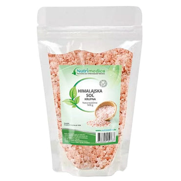 Himalajska sol krupna Nutrimedica 500g - Alternativa Webshop