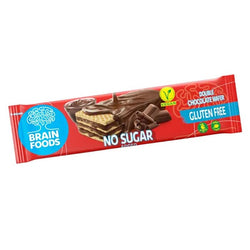 Keto Vafl s duplom čokoladom Brain Foods 40g - Alternativa Webshop