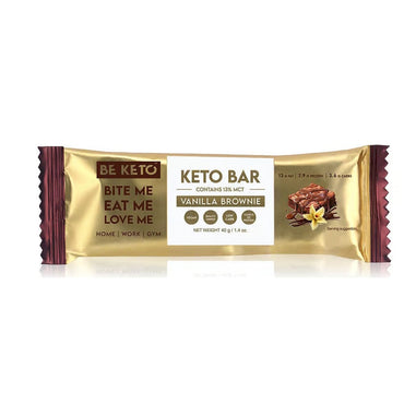 Keto Vanilija Brownie 40 g - Alternativa Webshop