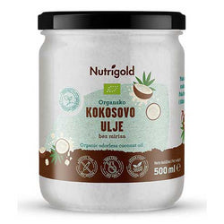 Kokosovo ulje bez mirisa organsko 500ml Nutrigold - Alternativa Webshop