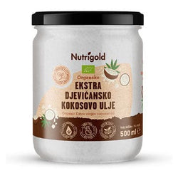 Kokosovo ulje bez mirisa staklenka 500ml Nutrigold - Alternativa Webshop