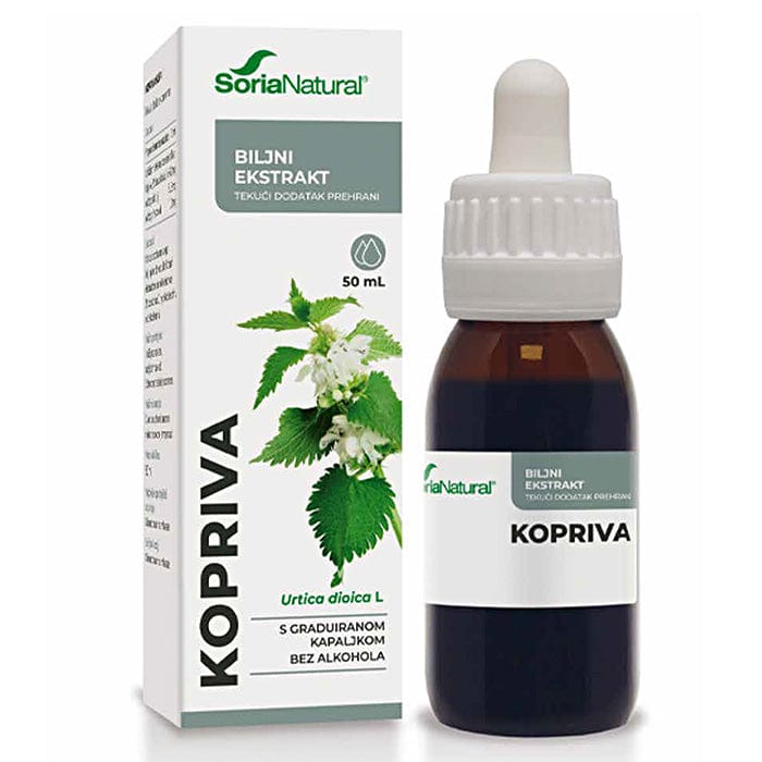 Kopriva bezalkoholni ekstrakt Soria Natural 50ml - Alternativa Webshop