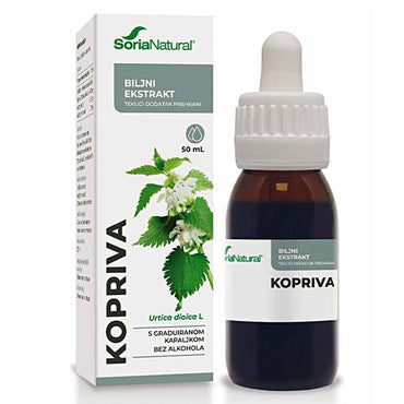 Kopriva bezalkoholni ekstrakt Soria Natural 50ml - Alternativa Webshop