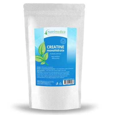 Kreatin monohidrat Nutrimedica 200g - Alternativa Webshop