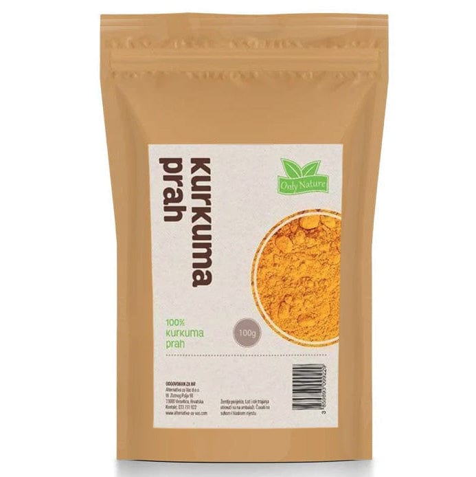 Kurkuma prah Only Nature 100g - Alternativa Webshop