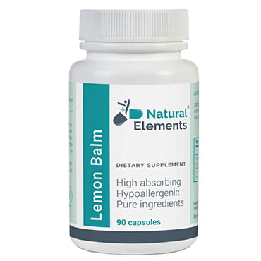 Lemon Balm Natural Elements 90 kapsula - Alternativa Webshop