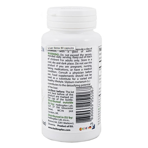 Liver Detox Heiltropfen 60 kapsula