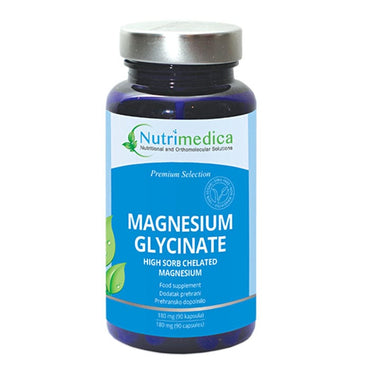 Magnesium Glycinate Nutrimedica 90 kapsula - Alternativa Webshop