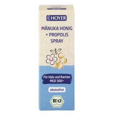 Manuka med & Propolis u spreju - Organski Hoyer 20ml - Alternativa Webshop