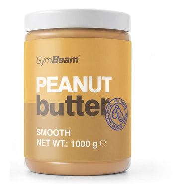 Maslac od kikirikija glatki 100% GymBeam 1000g - Alternativa Webshop