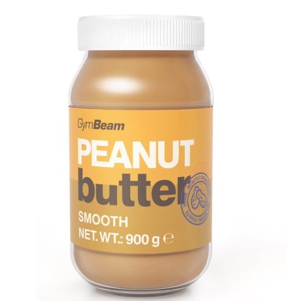 Maslac od kikirikija glatki 100% GymBeam 900g - Alternativa Webshop
