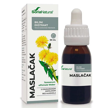 Maslačak bezalkoholni ekstrakt Soria Natural 50ml - Alternativa Webshop