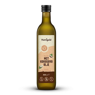 MCT kokosovo ulje Nutrigold 500ml - Alternativa Webshop