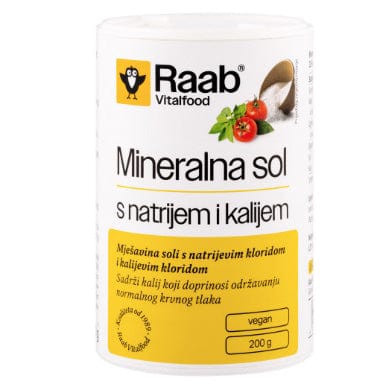Mineralna sol s natrijem i kalijem Raab 200g - Alternativa Webshop