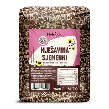 Mješavina sjemenki Nutrigold 750g - Alternativa Webshop