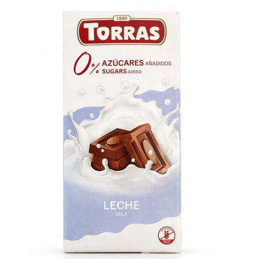 Mliječna čokolada Torras 75g - Alternativa Webshop