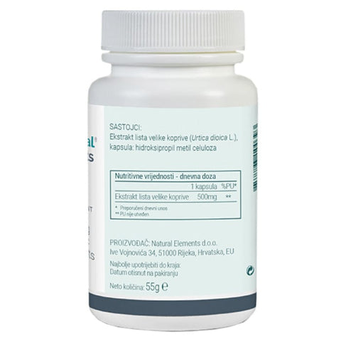 Nettle Natural Elements 90 kapsula - Alternativa Webshop