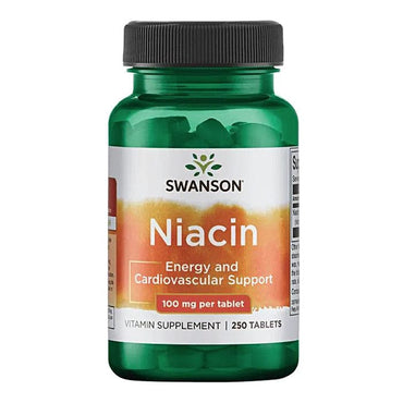 Niacin (Vitamin B3) Swanson 250 tableta - Alternativa Webshop